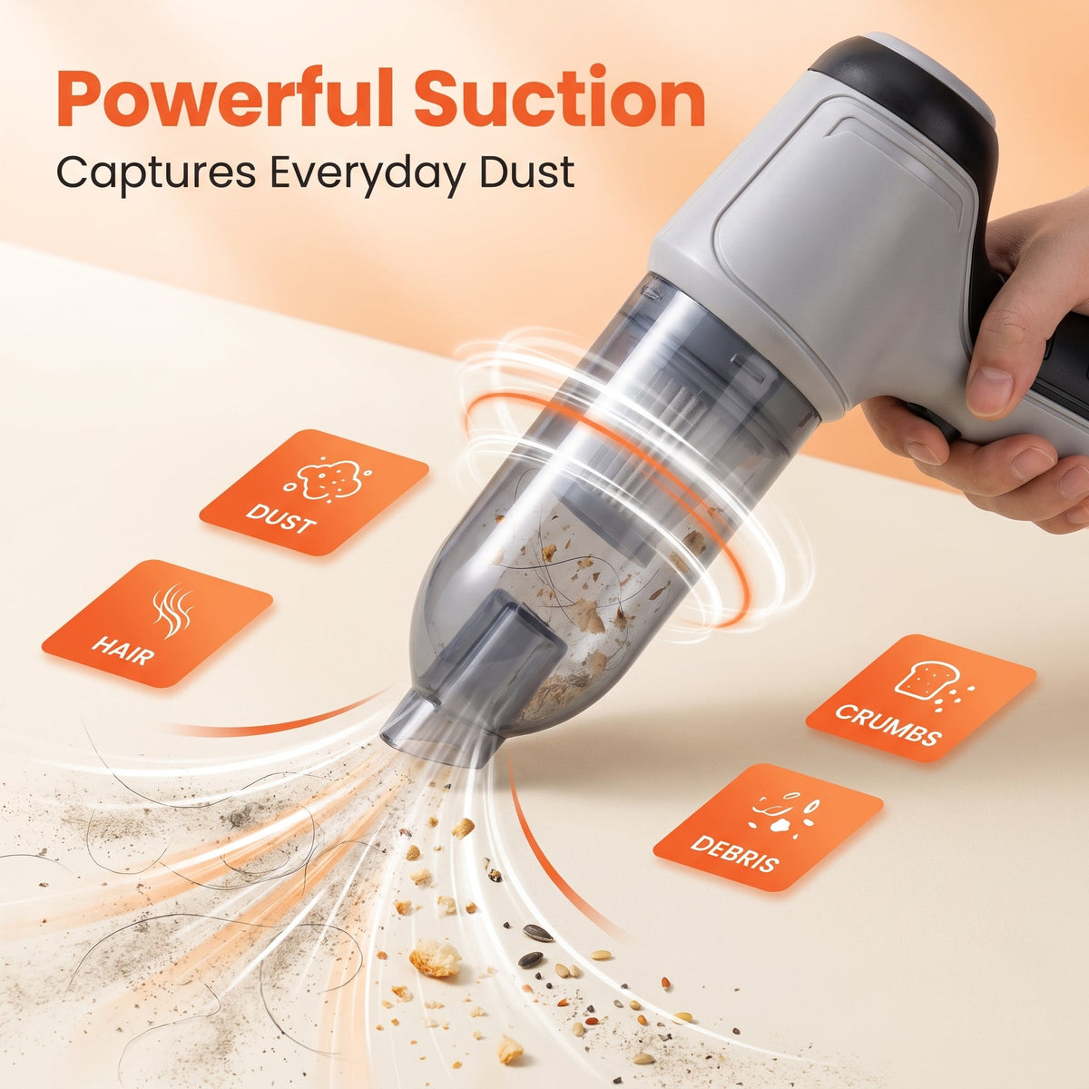 Wireless Portable Vacuum Cleaner